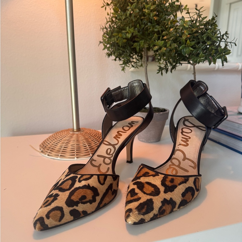 Sam Edelman Animal Print Heels